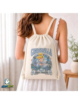 Ghostbastır Design Sindirella Büzgülü Keten Çanta C278
