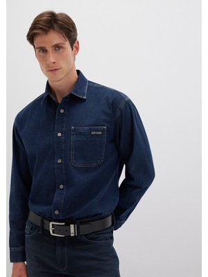 Aıdan Mavi Black Vintage Indigo Mavisi