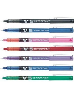 Pilot Bx-V5 Hi-Tecpoint Mavi Kalem