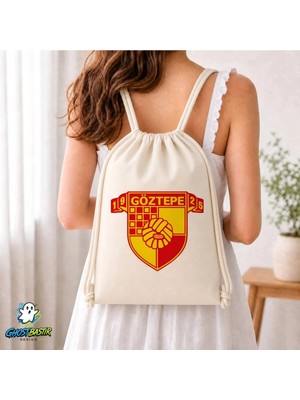 Ghostbastır Design Göztepespor Büzgülü Keten Çanta C102