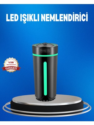 ALK USB Bağlantılı Led’li Hava Nemlendirici Aromaterapi Buhar Difüzörü
