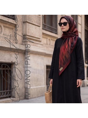 La Boutique 2859-07 Twıll Ipek 90X90