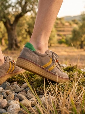 Kuum London 35-4321 Kadın Hakiki Deri Sneaker
