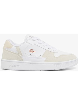 Lacoste T-Clip Set Çocuk Beyaz Sneaker 748SUC0007 1y9