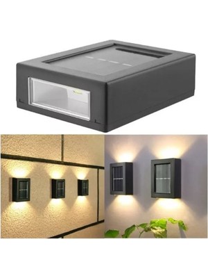 Solar 4 Ledli Duvar Aydınlatması
