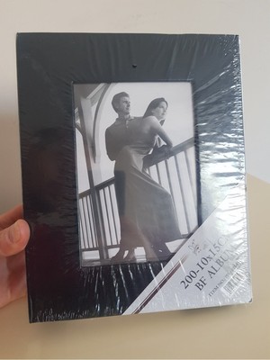 Empressco Istediğiniz Renk 200LÜ 10X15CM Fotoğraf Albümü - Deri Kaplı Foto Pencereli - Aile Resimleri Için