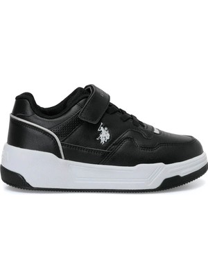 U.s. Polo Assn. Mılow Jr 6pr Siyah - Beyaz Erkek Çocuk Sneaker A102695996