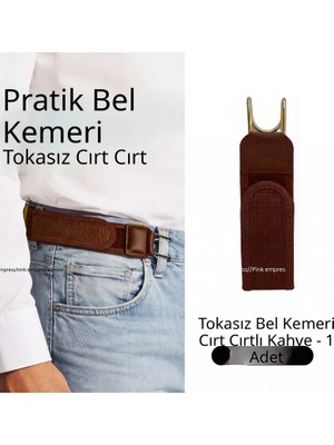 Fiviont Tokasız Elastik Bel Kemeri 2 Set Siyah Cırt Cırt Ayarlı Unisex Polyester