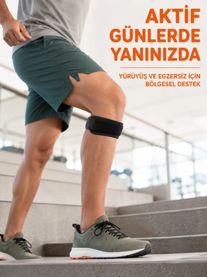 Skygo Tendon Bandı Ayarlanabilir Diz Altı Destek Bandı Spor ve Günlük Kullanım