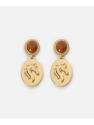 İpekyol At Figürlü Sallantılı Küpe IW6260068052265