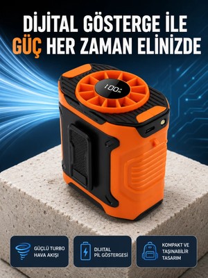 Sungur's Store Taşınabilir Çok Fonksiyonlu Soğutma Fanı