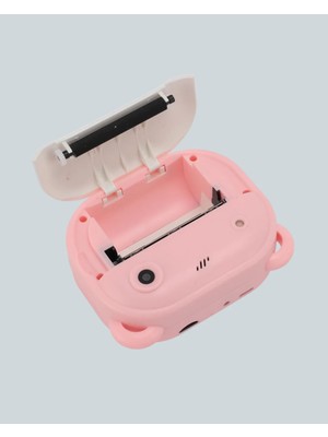 Sungur's Store Çocuklar Için Şipşak Yazıcı Kamera 24MP Hd Çift Lensli Termal Baskılı
