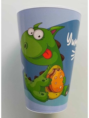 Sungur's Store Kendinden Pipetli Kamışlı Gcups Bardak 400 ml G258