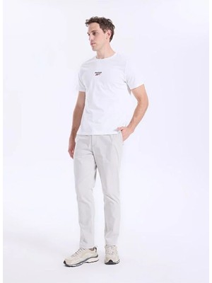 Reebok 6m New Id Reg Ll Sl Tee Erkek Beyaz Tişört