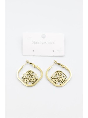 Sungur's Store Çiçek Küpe - Altın