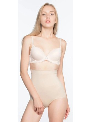 Sungur's Store Yüksek Bel Kadın Slip Korse 13003 - Ten