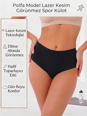 Mistirik Polfa Lazer Kesim Silikonlu Bato Külot Korse Lazer Külot Slip Korse