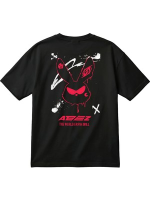BarsDepo Ateez Baskılı Unisex Oversize T-Shirt