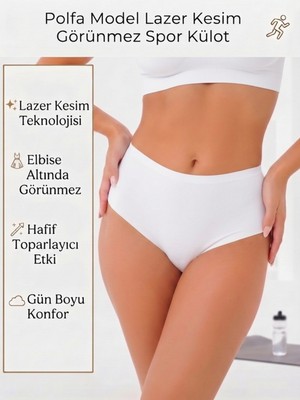 Mistirik Polfa Lazer Kesim Silikonlu Bato Külot Korse Lazer Külot Slip Korse