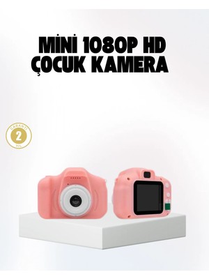 Sungur's Store Çocuklar Için Mini Fotoğraf Makinesi 8mp 1080P Video ve Darbeye Dayanıklı