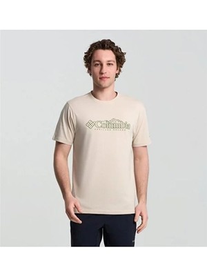 Columbia Csc M Branded Peaks Ss Tee Erkek Kısa Kollu Tişört CS0414