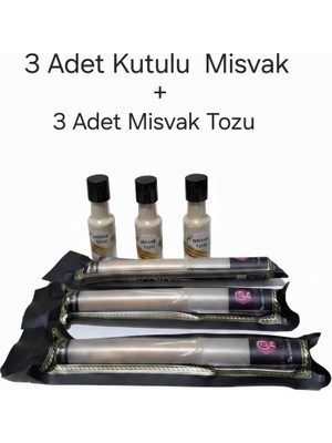 Nefise Misvak ve Misvak Tozu (Diş Macunu Için)
