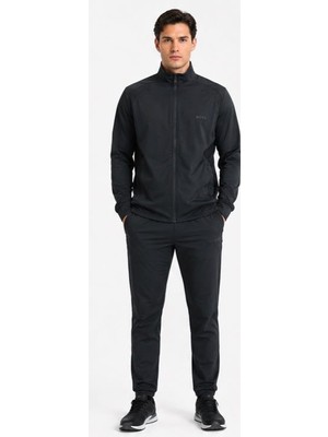 Boss Siyah Regular Fit Eşofman Takımı