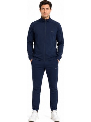 Boss Lacivert Regular Fit Eşofman Takımı