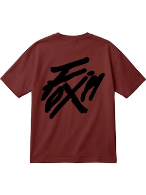 BarsDepo Ateez "flx On" Baskılı Unisex Oversize T-Shirt