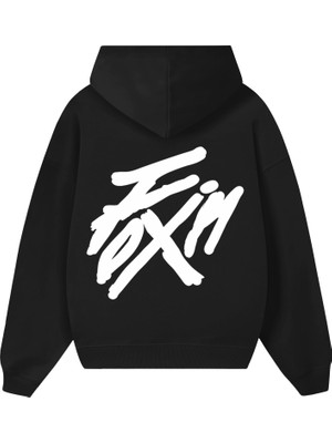 BarsDepo Ateez "flx On" Baskılı Unisex Oversize Hoodıe