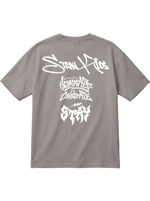 BarsDepo Stray Kids Baskılı Oversize T-Shirt