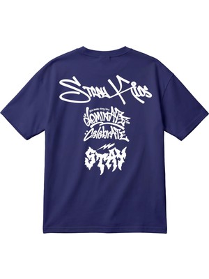 BarsDepo Stray Kids Baskılı Oversize T-Shirt