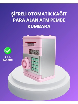 Alkasaz Çocuklar Için Eğitici Elektronik Şifreli Kumbara