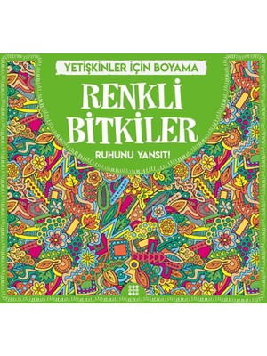Lisinya Renkli Bitkiler - Yetişkinler Için Boyama