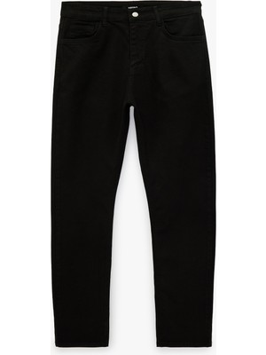 Koton Pamuklu Cepli Düğmeli Slim Fit Pantolon