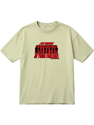 BarsDepo Ateez Baskılı Unisex Oversize T-Shirt