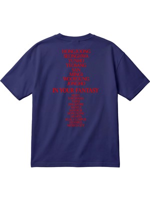 BarsDepo Ateez Baskılı Unisex Oversize T-Shirt