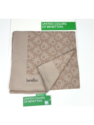 Benetton Elegante Uno Şal 1024-2818 Vizon