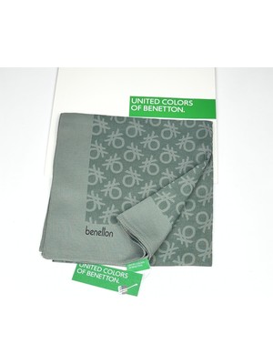 Benetton Elegante Uno Şal 1024-2204 Çağla