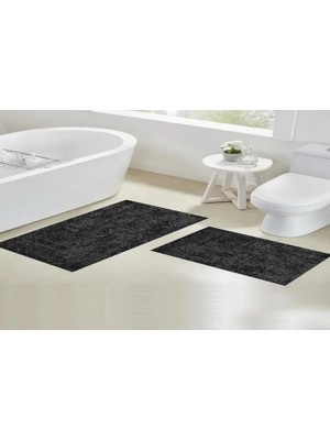 Vivense Dijital Baskı, Kaymaz Taban Ikili Banyo Paspası 100X60 + 60X50 cm  RVG5-SD1185