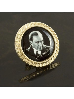 Zero Land Zengezur Atatürk Yaka Rozet Sarı