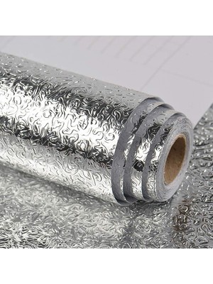 FT Tasarım 5 Metre Alüminyum Folyo Yapışkanlı Mutfak Koruyucu