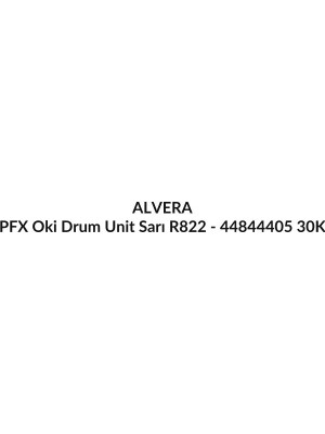 Alvera Pfx Oki Drum Unit Sarı R822  - 44844405 30K