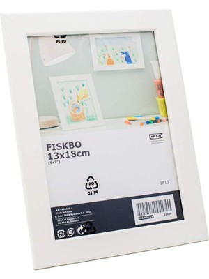 Brf Store Degernet Ikea Fıskbo Çerçeve, Beyaz 13X18 cm