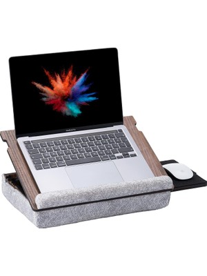 Brf Store Oreviosell Vigo Wood - LS051 Minderli Eğim Ayarlanabilir Mousepadli Laptop Sehpası