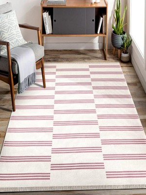 Brf Store Oreviosell Mec Home Karesse 133 - Modern, Yıkanabilir, Çift Taraflı Kilim - 7 Boyut Seçeneği ile Sal