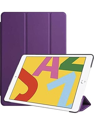 Brf Store Oreviosell iPad 7/8/9. Nesil Uyumlu 10,2 Inç Kılıf - Uyku Modlu ve Darbeye Dayanıklı Kaplama (Mor, I
