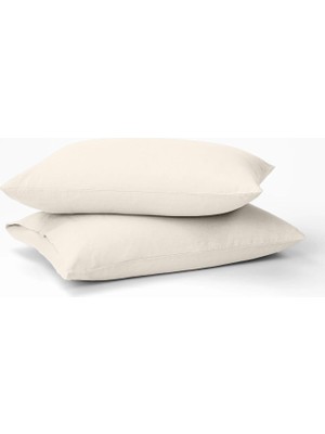 Brf Store Oreviosell SABIA%100 Pamuk 62 Tel (155 Tc) 35X45 Bebek Yastık Kılıfı Seti (Ekru)