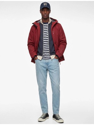 Koton Slim Fit Brad Açık Indigo Erkek Jean Pantolon 7WAM40085ND
