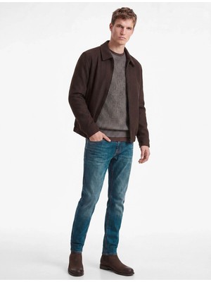 Koton Slim Fit Brad Yeşil Erkek Jean Pantolon 7WAM40085ND